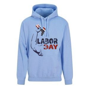 Labor Day America Flag Laborer Gift Happy Labor Day Gift Unisex Surf Hoodie