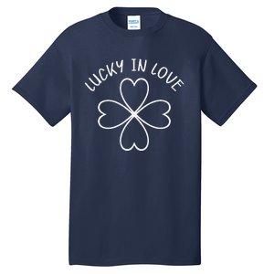 Lucky Dog Animal Rescue Valentines Day Tall T-Shirt