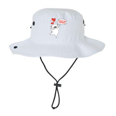 Lucky Dog Animal Rescue Gift Be Mine Valentine's Day Funny Gift Legacy Cool Fit Booney Bucket Hat