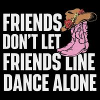 Line Dance Alone Country Music Western Dancer Cowgirl Impact Tech Backpack
