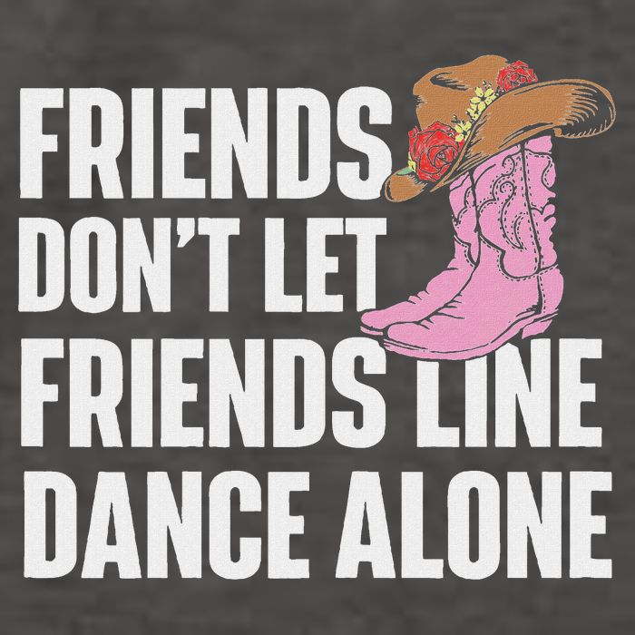 Line Dance Alone Country Music Western Dancer Cowgirl Vector Backpack
