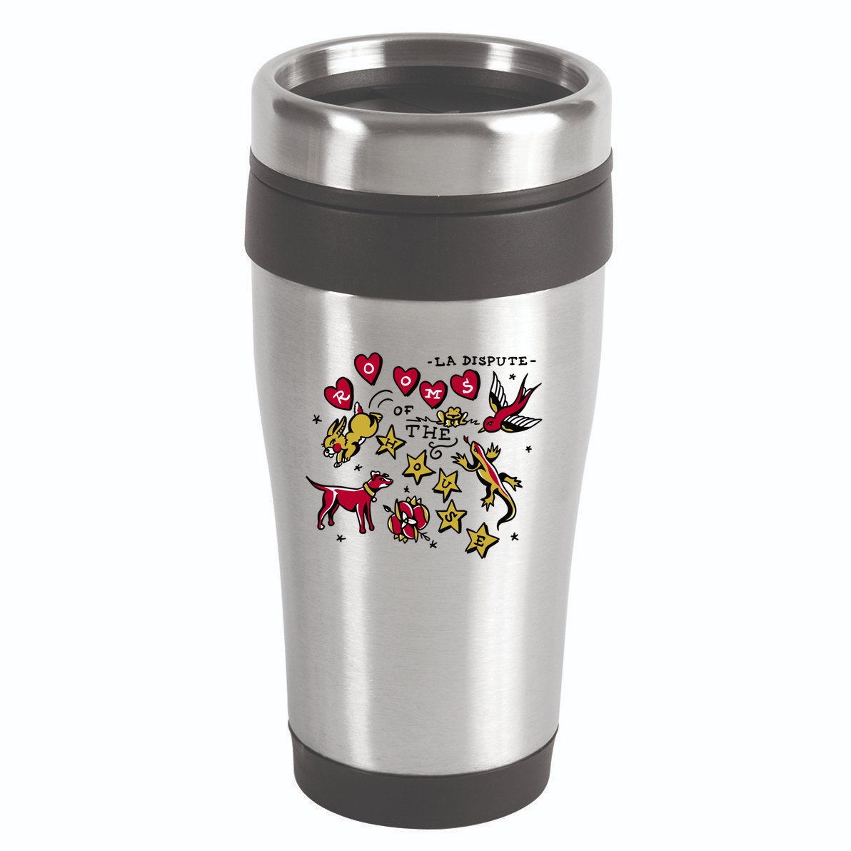 La Dispute Animals Rooms Of The House 16oz Travel Tumbler