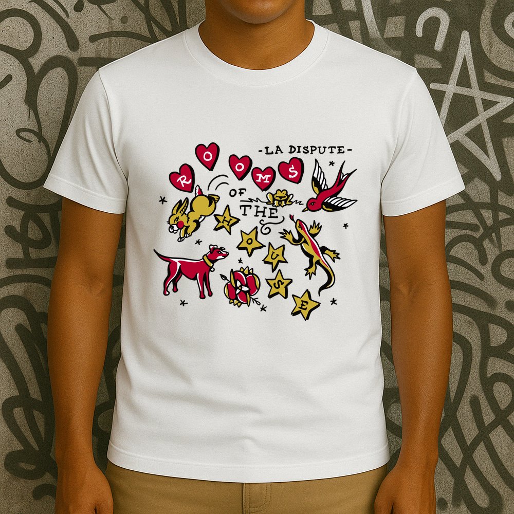 La Dispute Animals Rooms Of The House T-Shirt