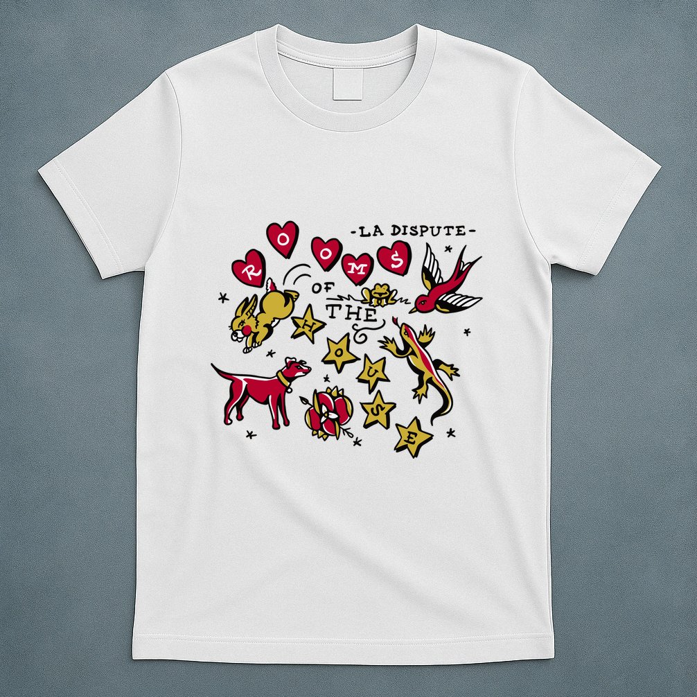 La Dispute Animals Rooms Of The House T-Shirt