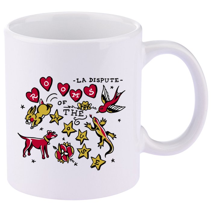 La Dispute Animals Rooms Of The House 11oz C Handle Ceramic Mug