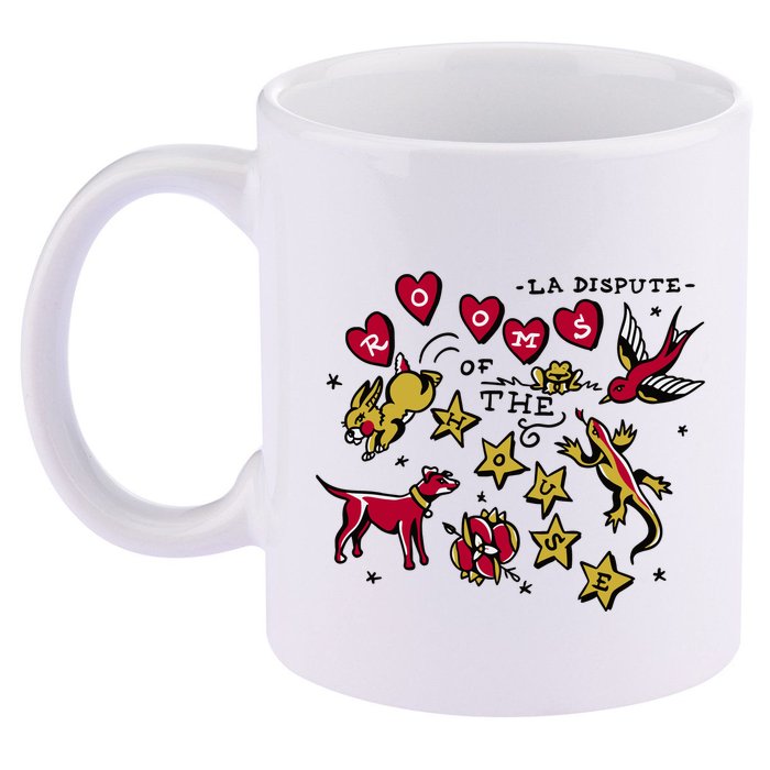 La Dispute Animals Rooms Of The House 11oz C Handle Ceramic Mug