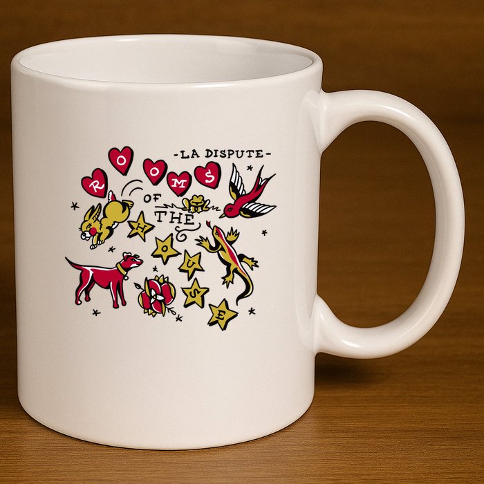 La Dispute Animals Rooms Of The House 11oz C Handle Ceramic Mug