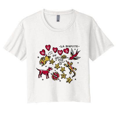 La Dispute Animals Rooms Of The House Crop Top