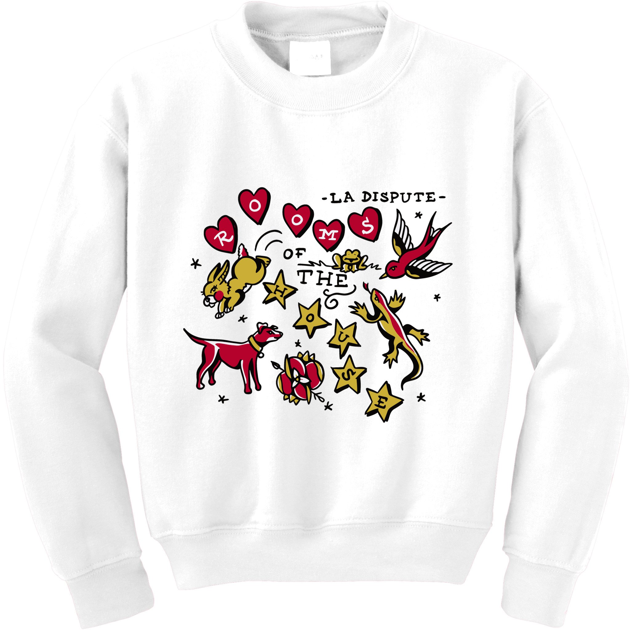 La Dispute Animals Rooms Of The House Kids Sweatshirt