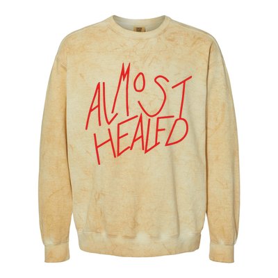 Lil Durk Almost Healed Colorblast Crewneck Sweatshirt