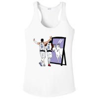 Luka Doncic And Kyrie Irving Mirror Goats Dallas Ladies PosiCharge Competitor Racerback Tank