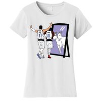 Luka Doncic And Kyrie Irving Mirror Goats Dallas Women's T-Shirt