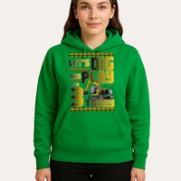 Let's Dig And Play I'm 3 Today 3rd Birthday Party Excavator Hoodie