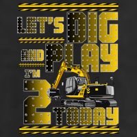 Let's Dig And Play I'm 2 Today 2nd Birthday Party Excavator 15oz Campfire Ceramic Mug