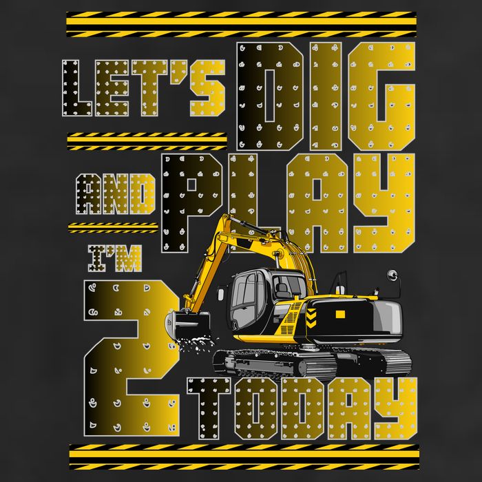Let's Dig And Play I'm 2 Today 2nd Birthday Party Excavator 15oz Campfire Ceramic Mug