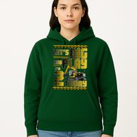 Let's Dig And Play I'm 2 Today 2nd Birthday Party Excavator Hoodie