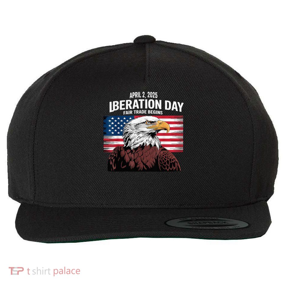 Liberation Day April 2 2025 Fairness In Trade American Flag Wool Snapback Cap