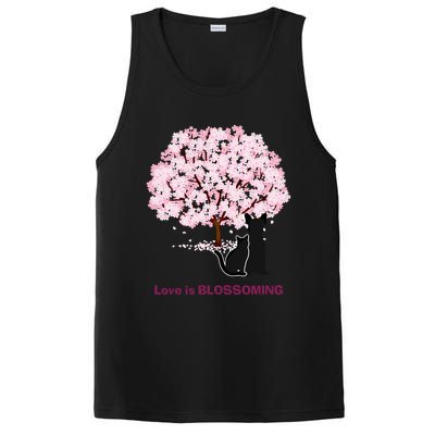 Lucky Dog Animal Rescue Cute Gift Love Is Blossoming Cool Gift PosiCharge Competitor Tank