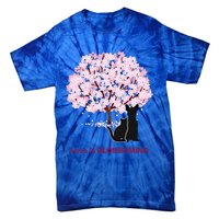 Lucky Dog Animal Rescue Cute Gift Love Is Blossoming Cool Gift Tie-Dye T-Shirt