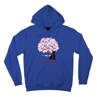 Lucky Dog Animal Rescue Cute Gift Love Is Blossoming Cool Gift Tall Hoodie