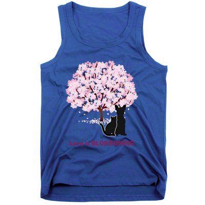 Lucky Dog Animal Rescue Cute Gift Love Is Blossoming Cool Gift Tank Top