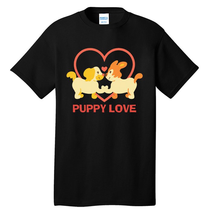 Lucky Dog Animal Rescue Puppy Love Tall T-Shirt