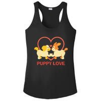 Lucky Dog Animal Rescue Puppy Love Ladies PosiCharge Competitor Racerback Tank