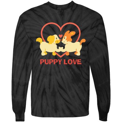 Lucky Dog Animal Rescue Puppy Love Tie-Dye Long Sleeve Shirt