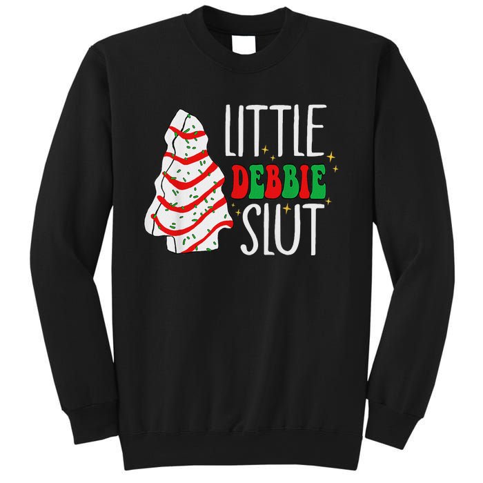 Littie Deb Bie Sl Ut Funny Christmas Tree Cakes Xmas Black Sweatshirt