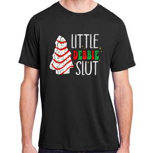 Littie Deb Bie Sl Ut Funny Christmas Tree Cakes Xmas Black Adult ChromaSoft Performance T-Shirt