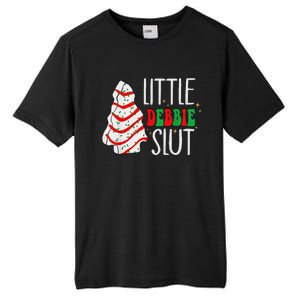 Littie Deb Bie Sl Ut Funny Christmas Tree Cakes Xmas Black Tall Fusion ChromaSoft Performance T-Shirt