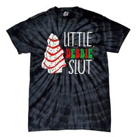 Littie Deb Bie Sl Ut Funny Christmas Tree Cakes Xmas Black Tie-Dye T-Shirt