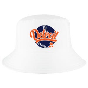 Love Detroit Baseball Cool Comfort Performance Bucket Hat