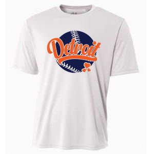 Love Detroit Baseball Cooling Performance Crew T-Shirt