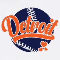 Love Detroit Baseball Cooling Performance Crew T-Shirt