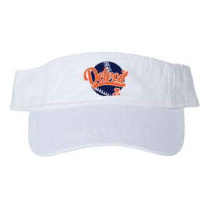 Love Detroit Baseball Valucap Bio-Washed Visor