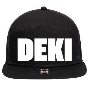 Limited Dm Brate Deki 7 Panel Mesh Trucker Snapback Hat