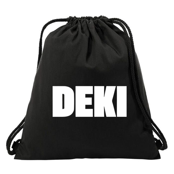 Limited Dm Brate Deki Drawstring Bag