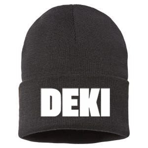 Limited Dm Brate Deki Sustainable Knit Beanie