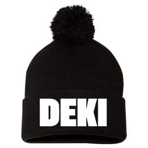 Limited Dm Brate Deki Pom Pom 12in Knit Beanie