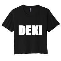 Limited Dm Brate Deki Women's Crop Top Tee