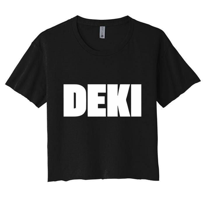 Limited Dm Brate Deki Women's Crop Top Tee