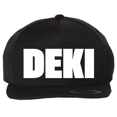 Limited Dm Brate Deki Wool Snapback Cap
