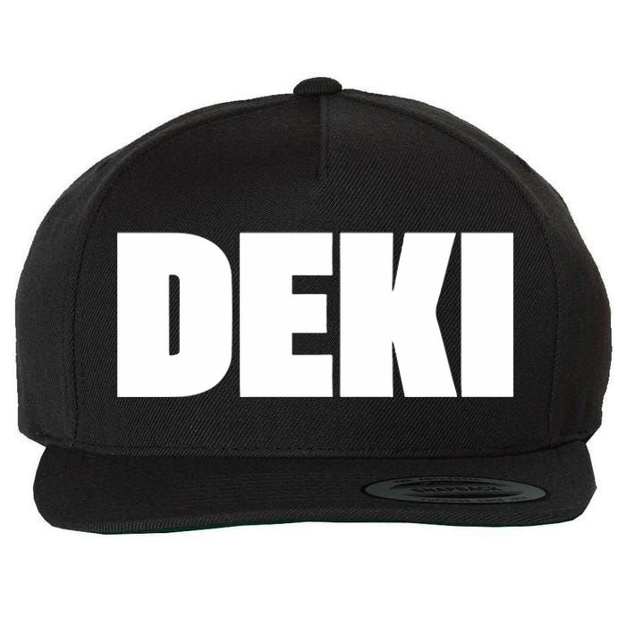 Limited Dm Brate Deki Wool Snapback Cap