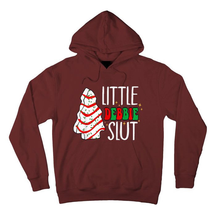 Littie Deb Bie Sl Ut Funny Christmas Tree Cakes Xmas Black Hoodie