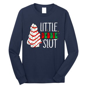 Littie Deb Bie Sl Ut Funny Christmas Tree Cakes Xmas Black Long Sleeve Shirt