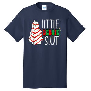 Littie Deb Bie Sl Ut Funny Christmas Tree Cakes Xmas Black Tall T-Shirt