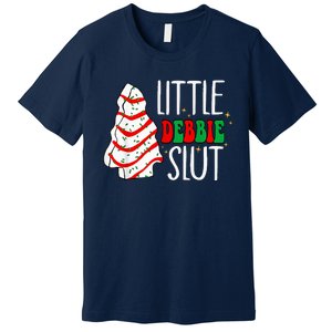 Littie Deb Bie Sl Ut Funny Christmas Tree Cakes Xmas Black Premium T-Shirt