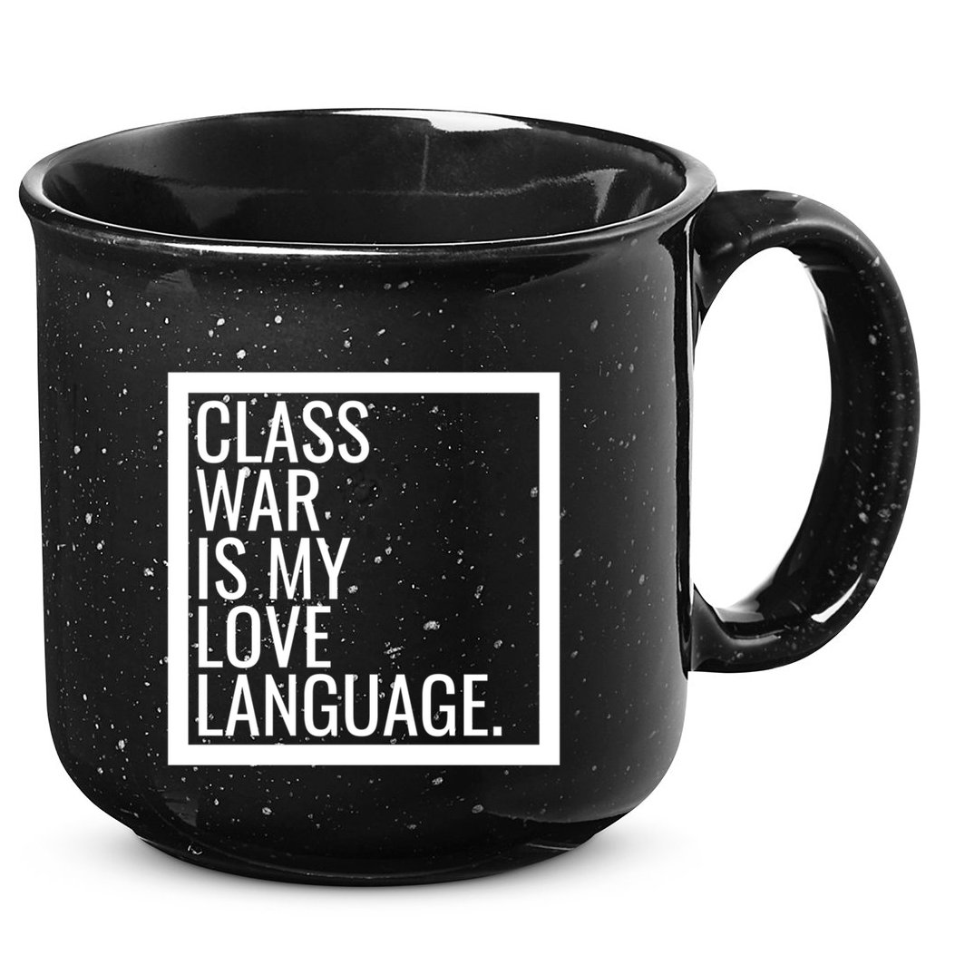 Leftist Dsa Class War Marxist Radical Democratic Socialist Great Gift 15oz Campfire Ceramic Mug