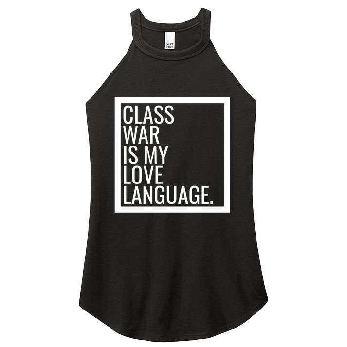 Leftist Dsa Class War Marxist Radical Democratic Socialist Great Gift Women's Perfect Tri Rocker Tank